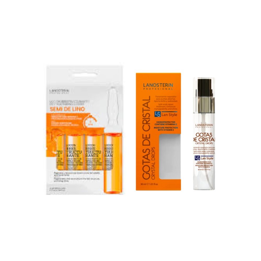 Crystal Drops & Semi De Lino